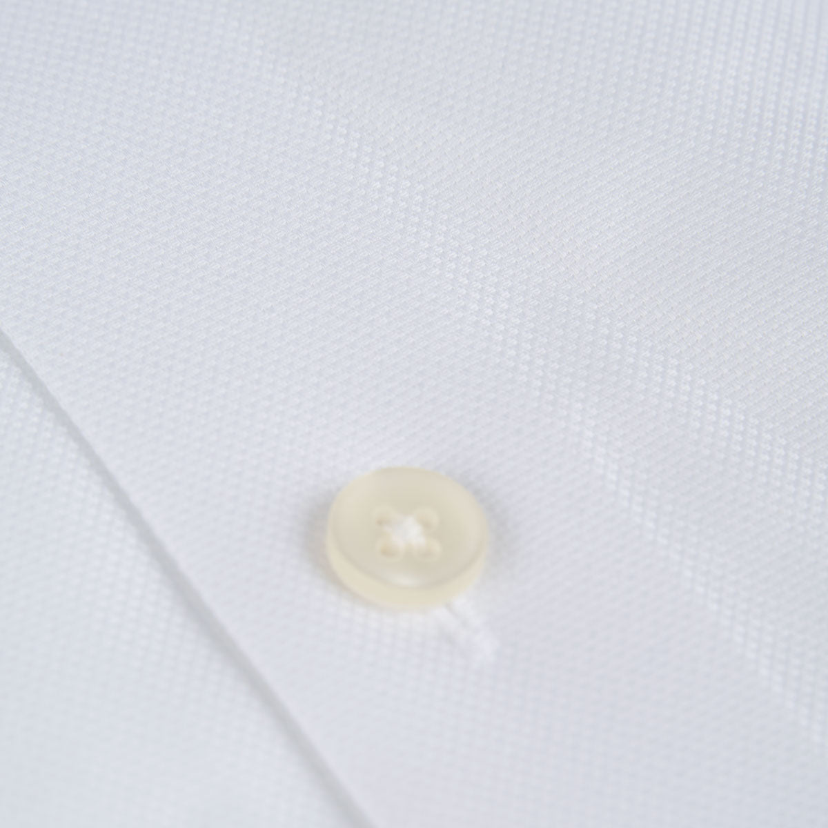 Slim Fit Hemd in Weiß mit Struktur white Bild 2