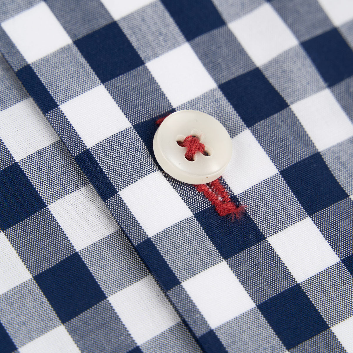 Slim Fit Hemd mit blauen und weißen Karos dkl. blau Bild 2