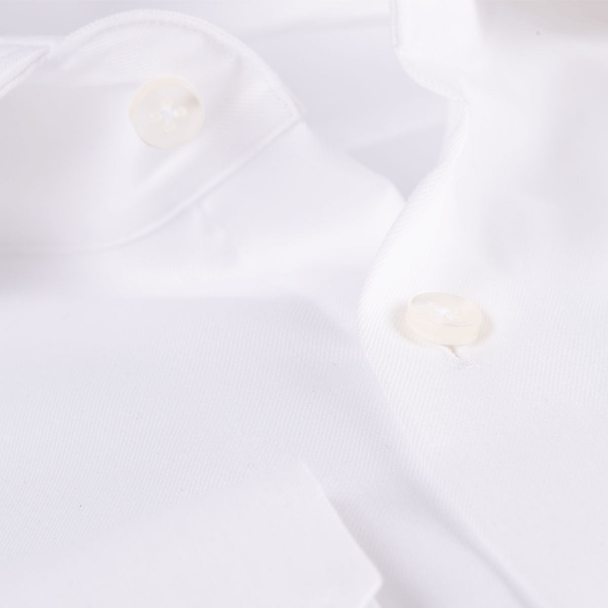 Slim Fit Hemd Twill Haifischkragen white Bild 3