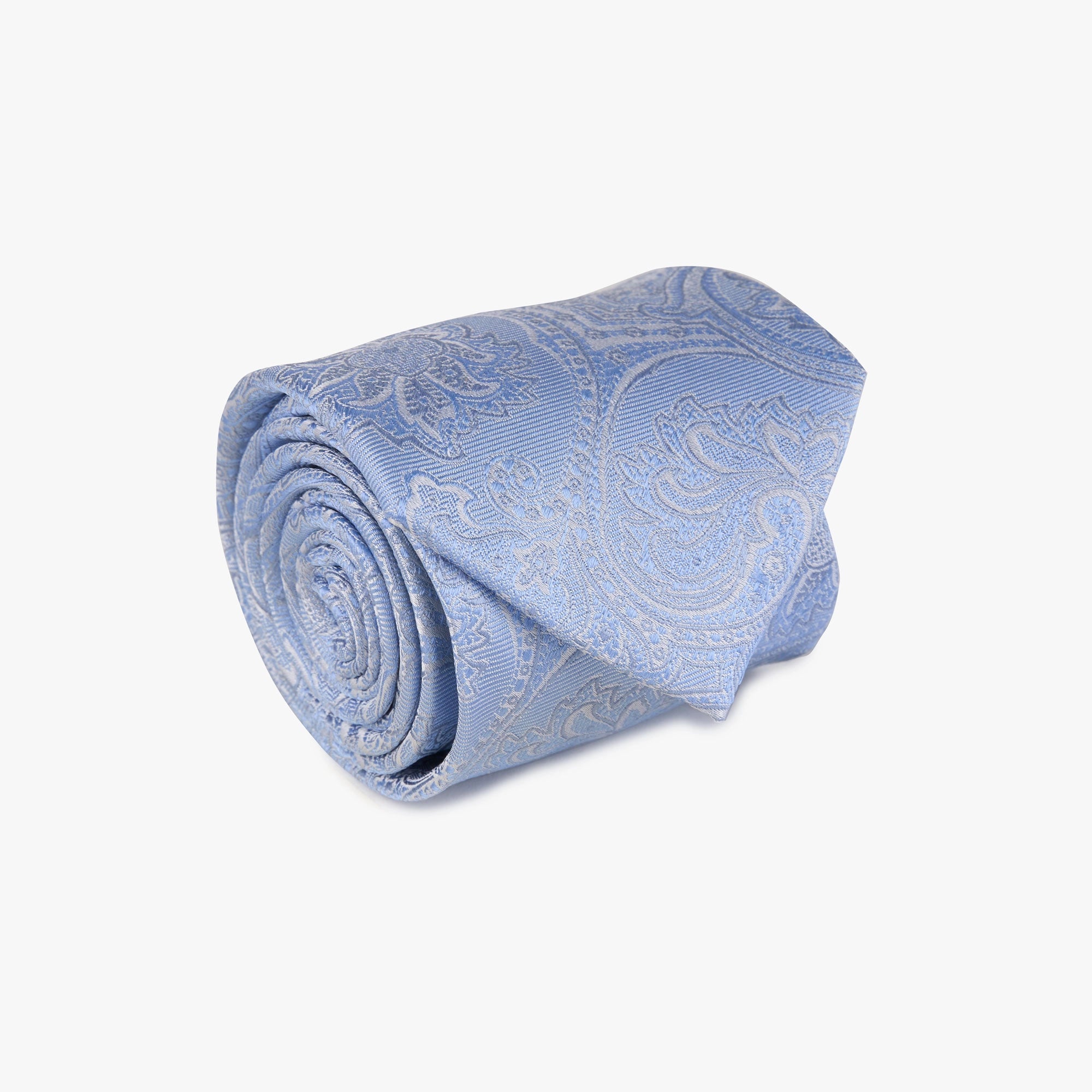 Krawatte aus Seide in Hellblau hellblau Bild 1