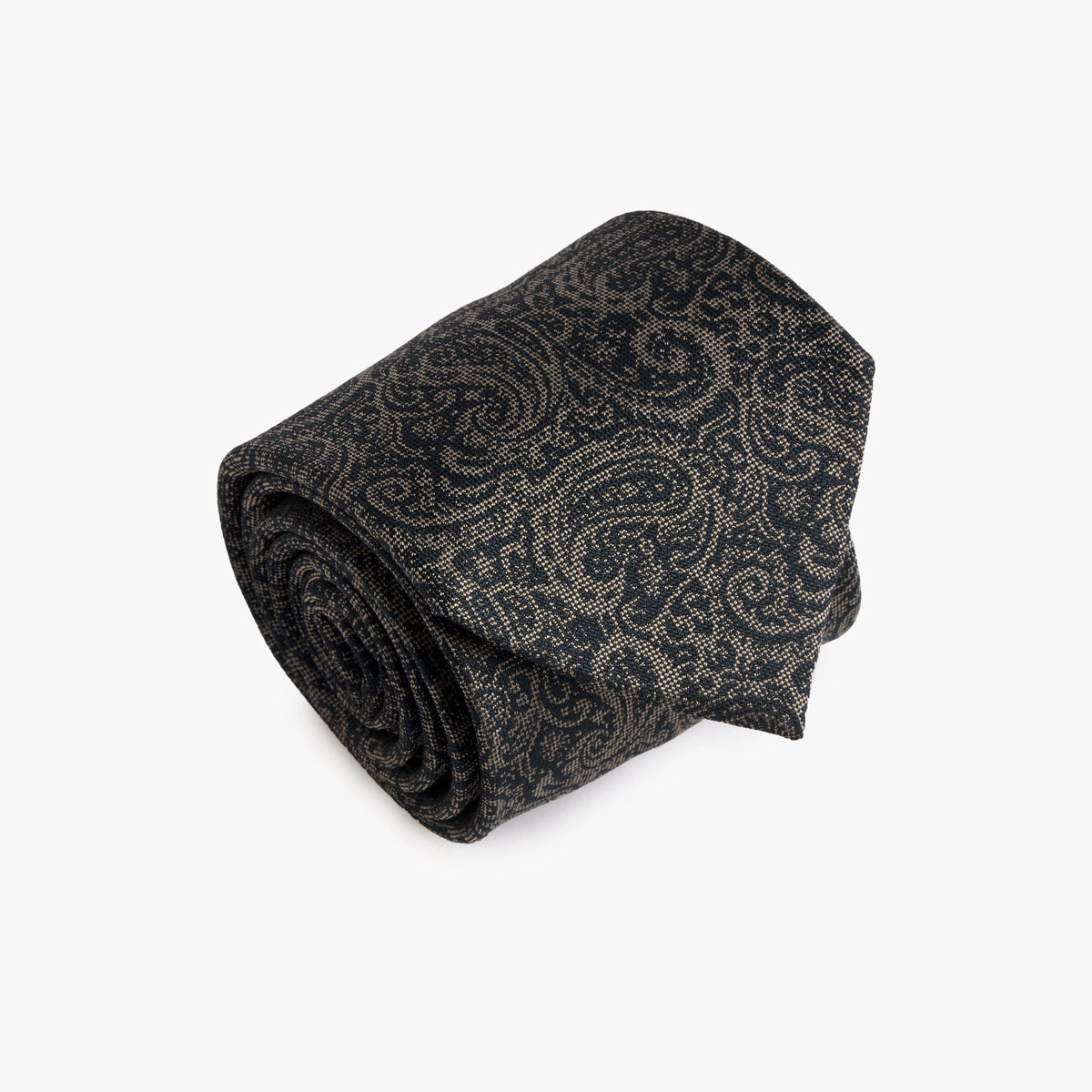 Krawatte in Beige mit Paisleymuster beige Bild 1