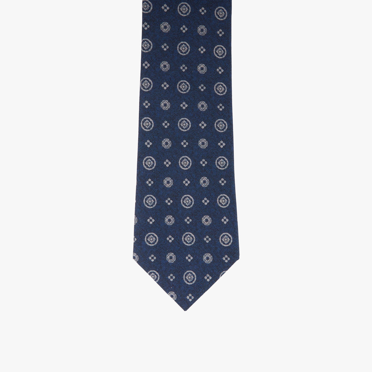 Krawatte in Blau mit Muster blau Bild 2