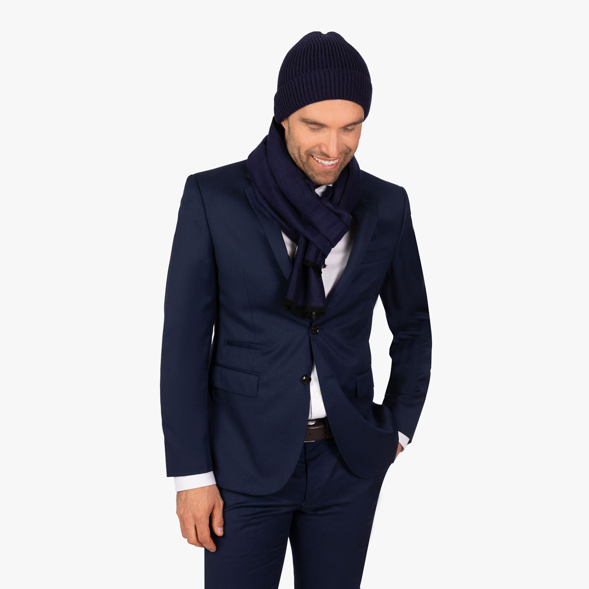 Mütze in Dunkelblau dkl. blau Bild 1