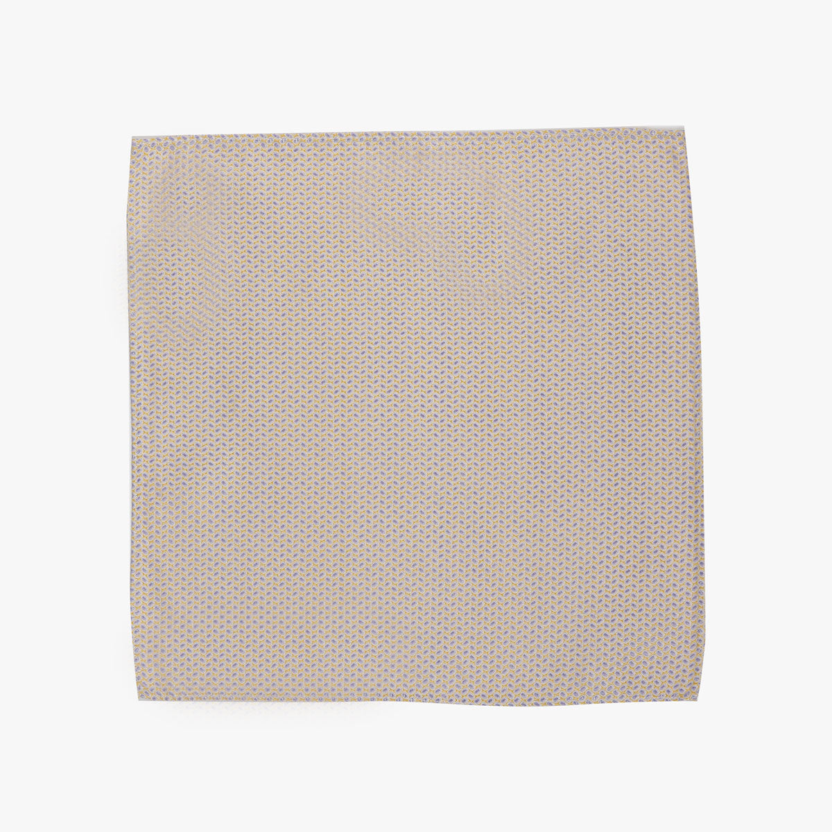 Einstecktuch aus Seide in Gelb und Lila lila/grün Bild 2