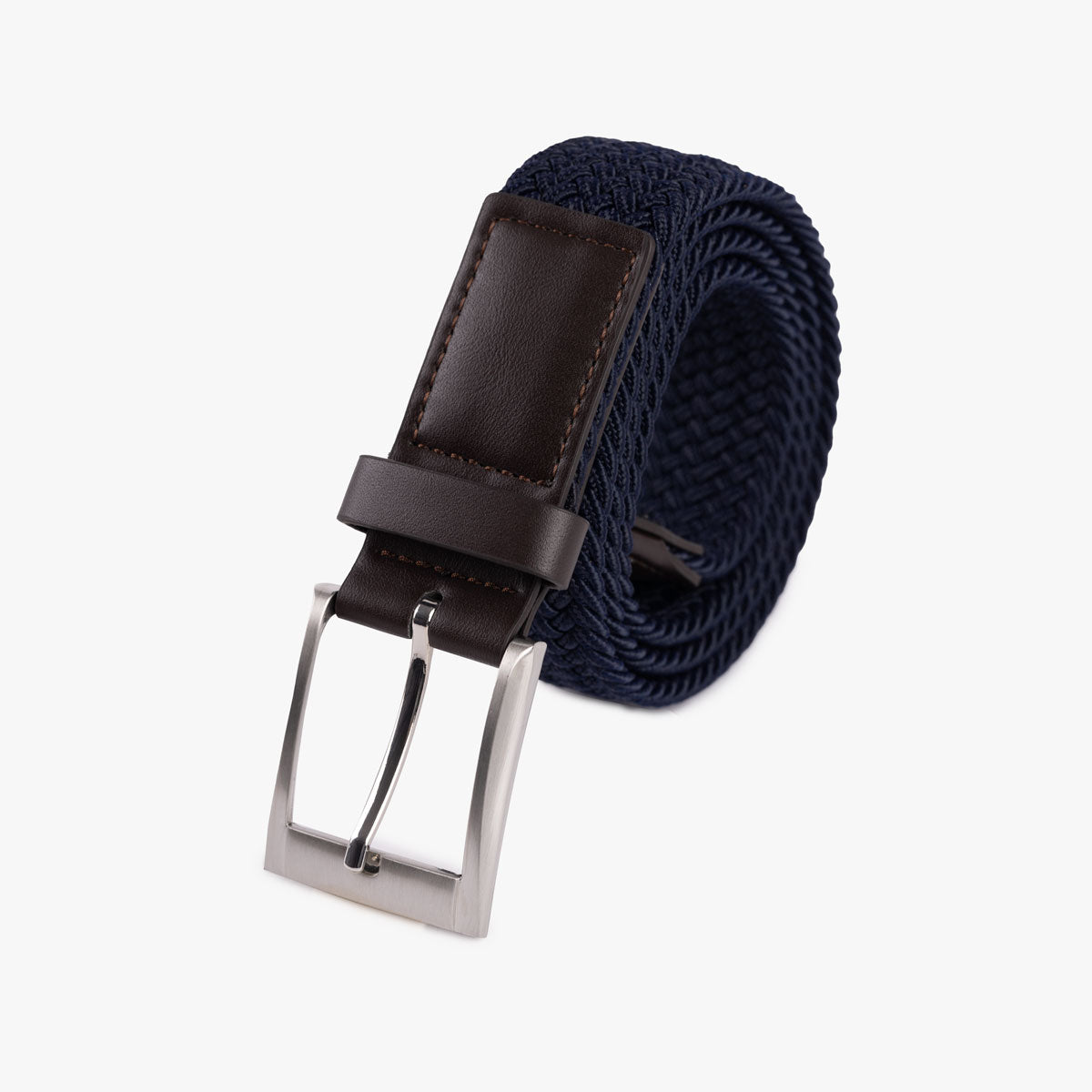 Geflochtener Elastikgürtel in dunkelblau dkl. blau Bild 2