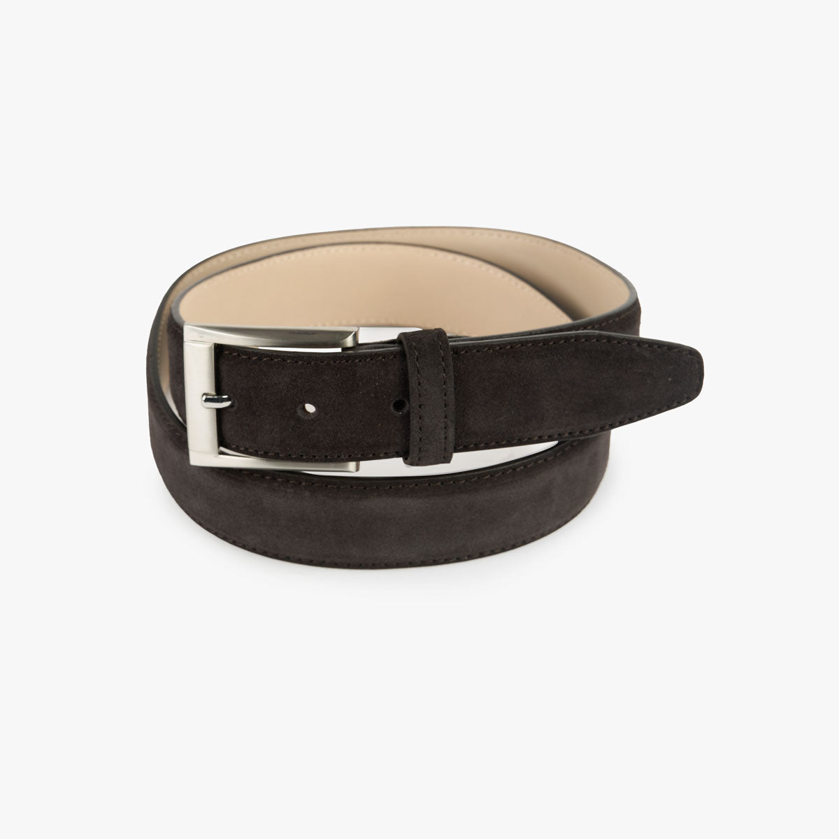 Gürtel Wildleder in Braun drk. brown Bild 1