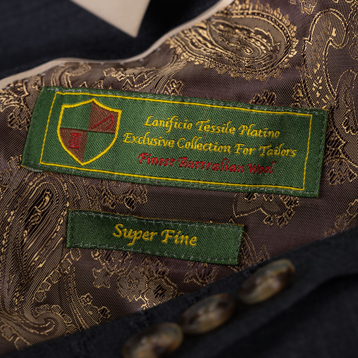 Anzug Fano/N  mit steigendem Revers und R-Bund in anthrazit charcoul Bild 9