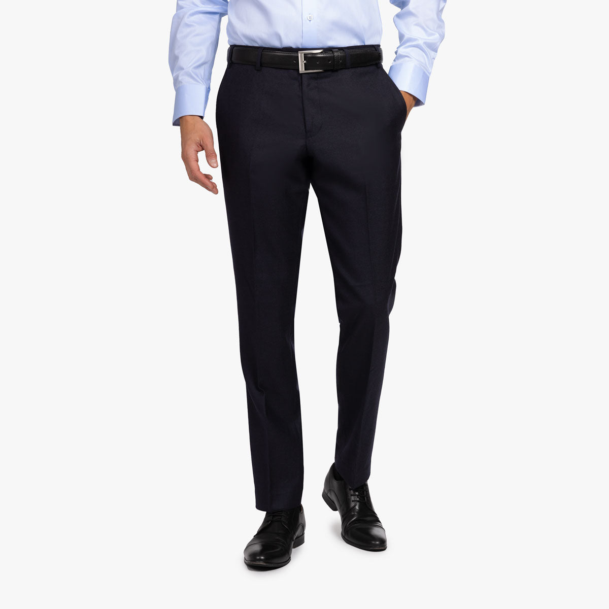 Baukastenhose Rome aus Wolle in dunkelblau drk. blue Bild 1