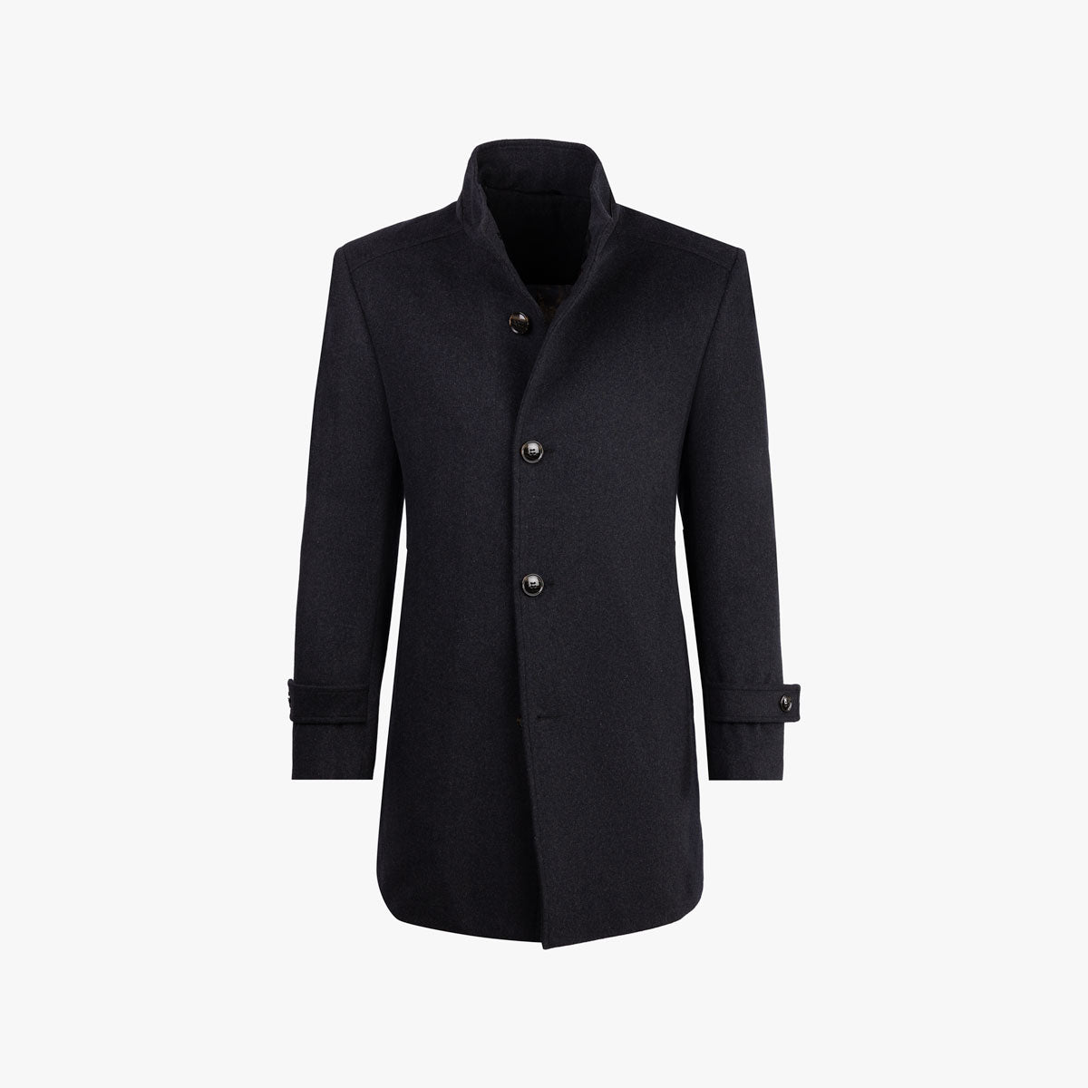 Kurzmantel München in dunkelgrau charcoul Bild 3