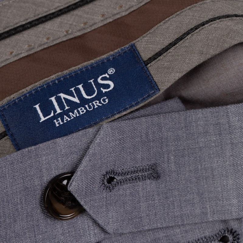 Anzug Prato/S mit schräg gestellten Taschen in grau hellgrau Bild 2