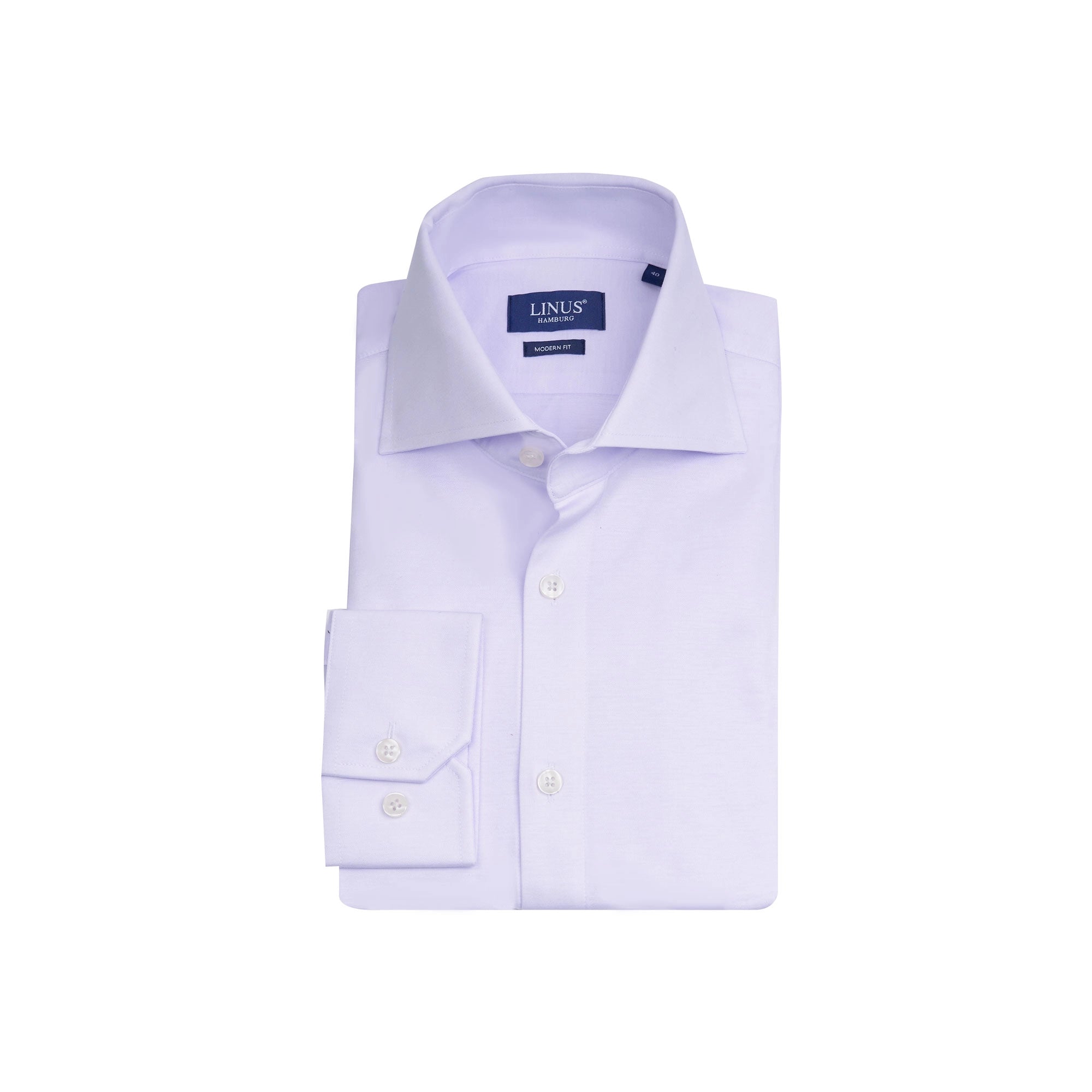 Hemd aus Jersey in hellem Violett light lila Bild 2
