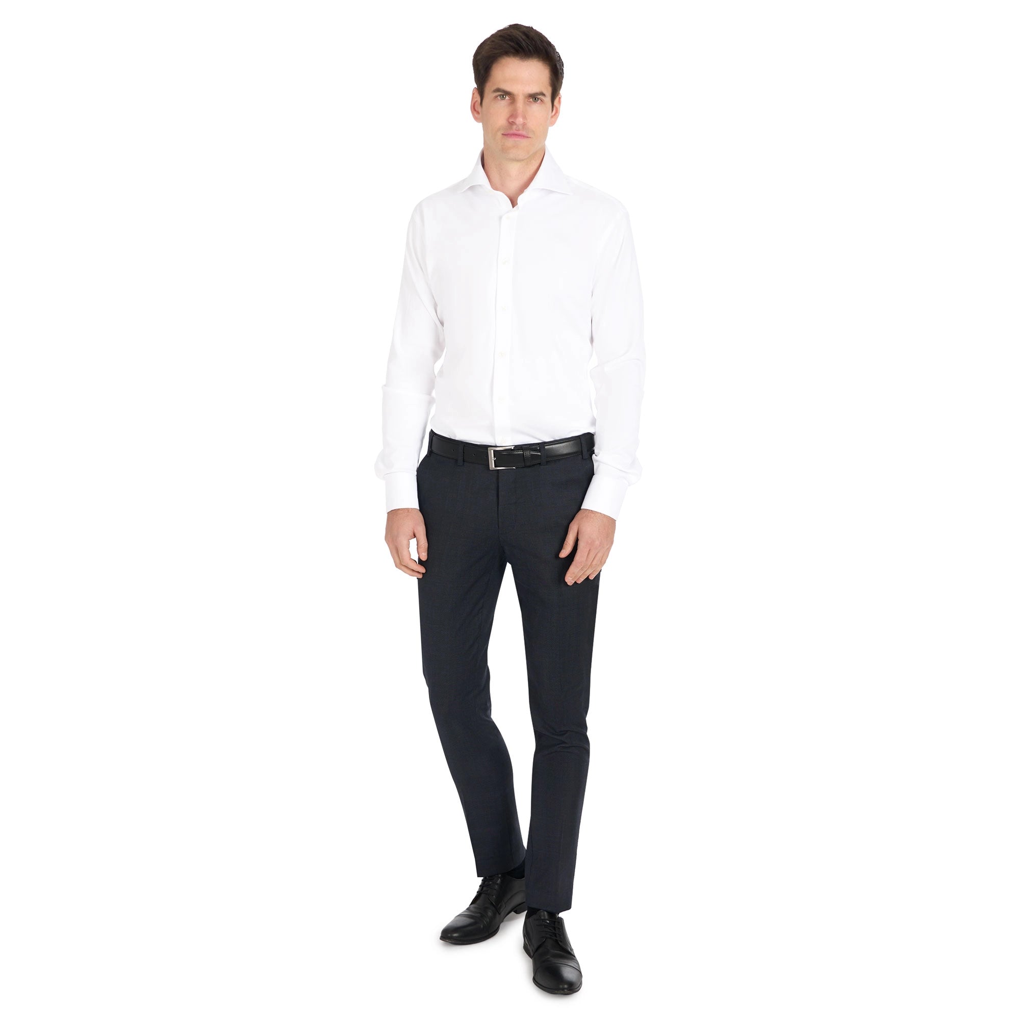 Hemd aus Jersey in Weiß white Bild 4