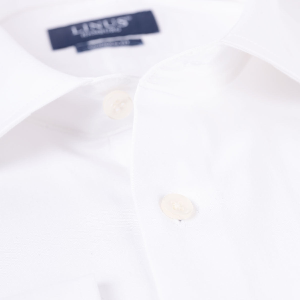 Slim Fit Hemd in Weiß aus Baumwolle white Bild 3