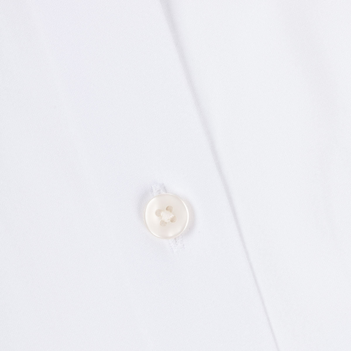 Slim Fit Hemd in Weiß aus Baumwolle white Bild 4