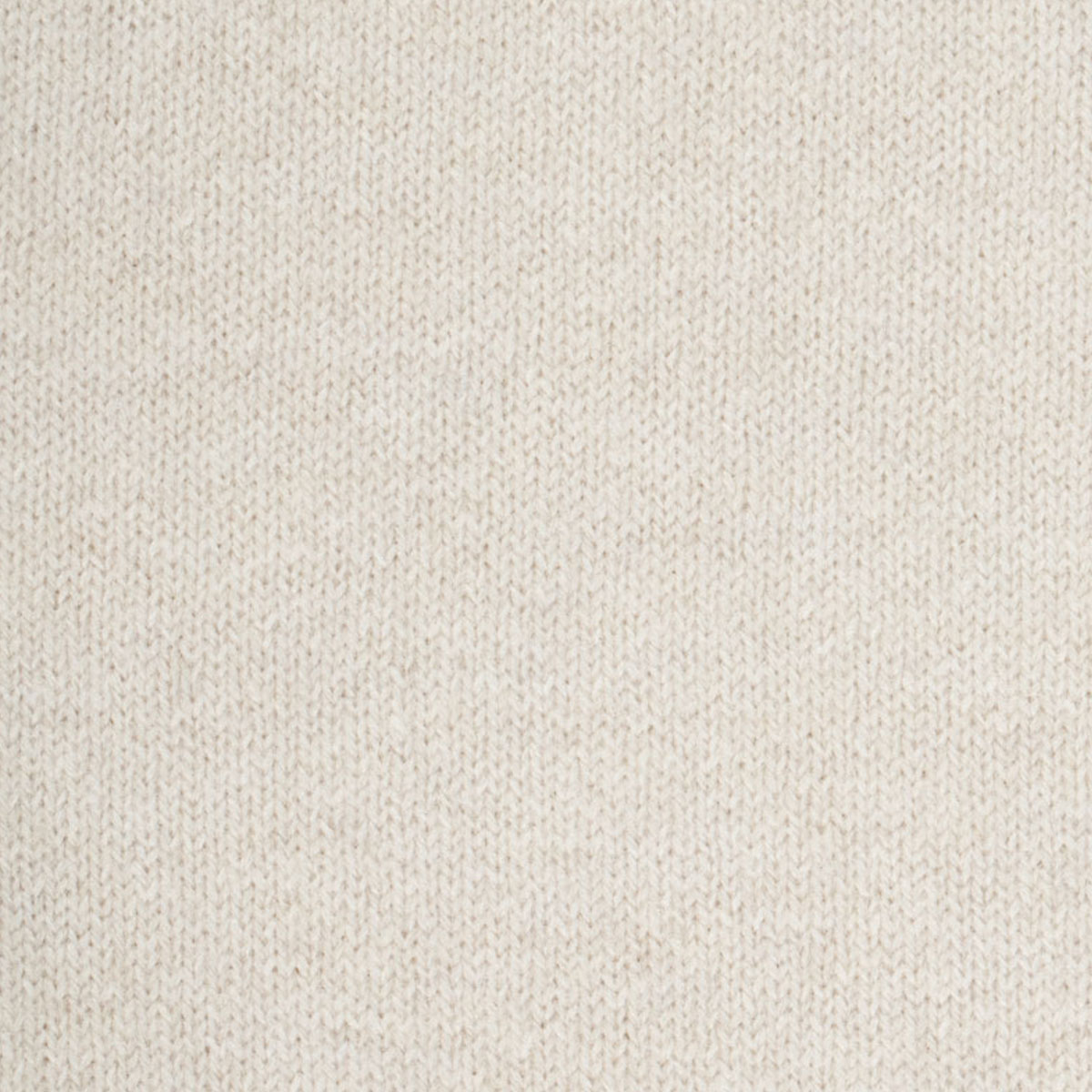 Zip-Cardigan in ecru aus Schurwolle, Kaschmir und Viskose Gewebe hergestellt in Italien aus Schurwolle, Kaschmir und Viskose