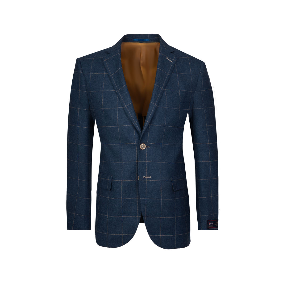 Slim Fit Sakko mit Details in beige