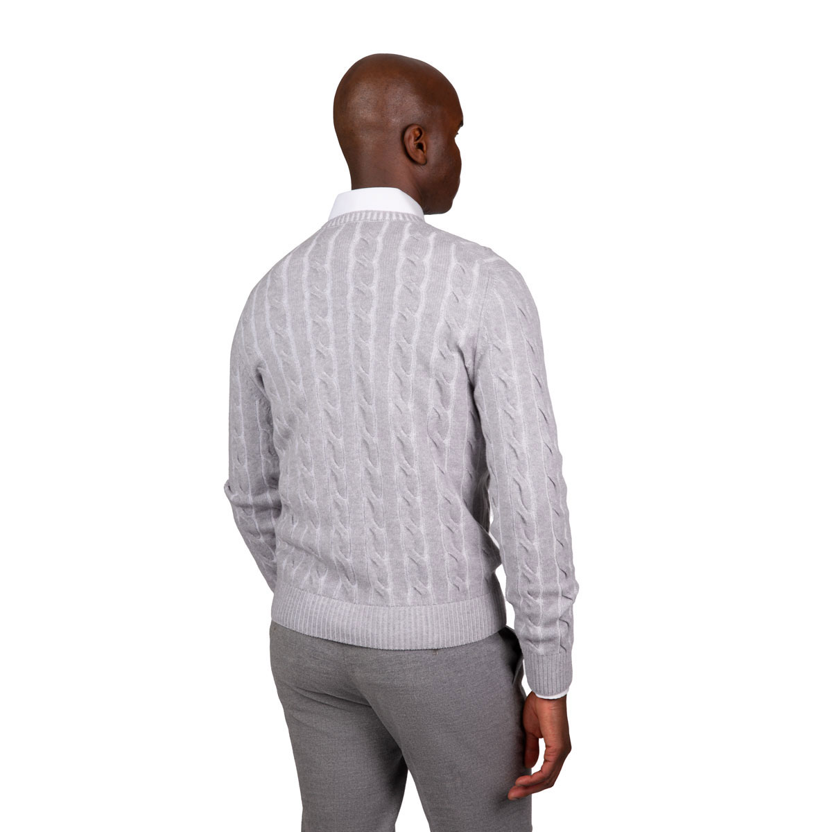 Rundhalspullover Slim Fit Slim Fit Pullover mit Rundhals