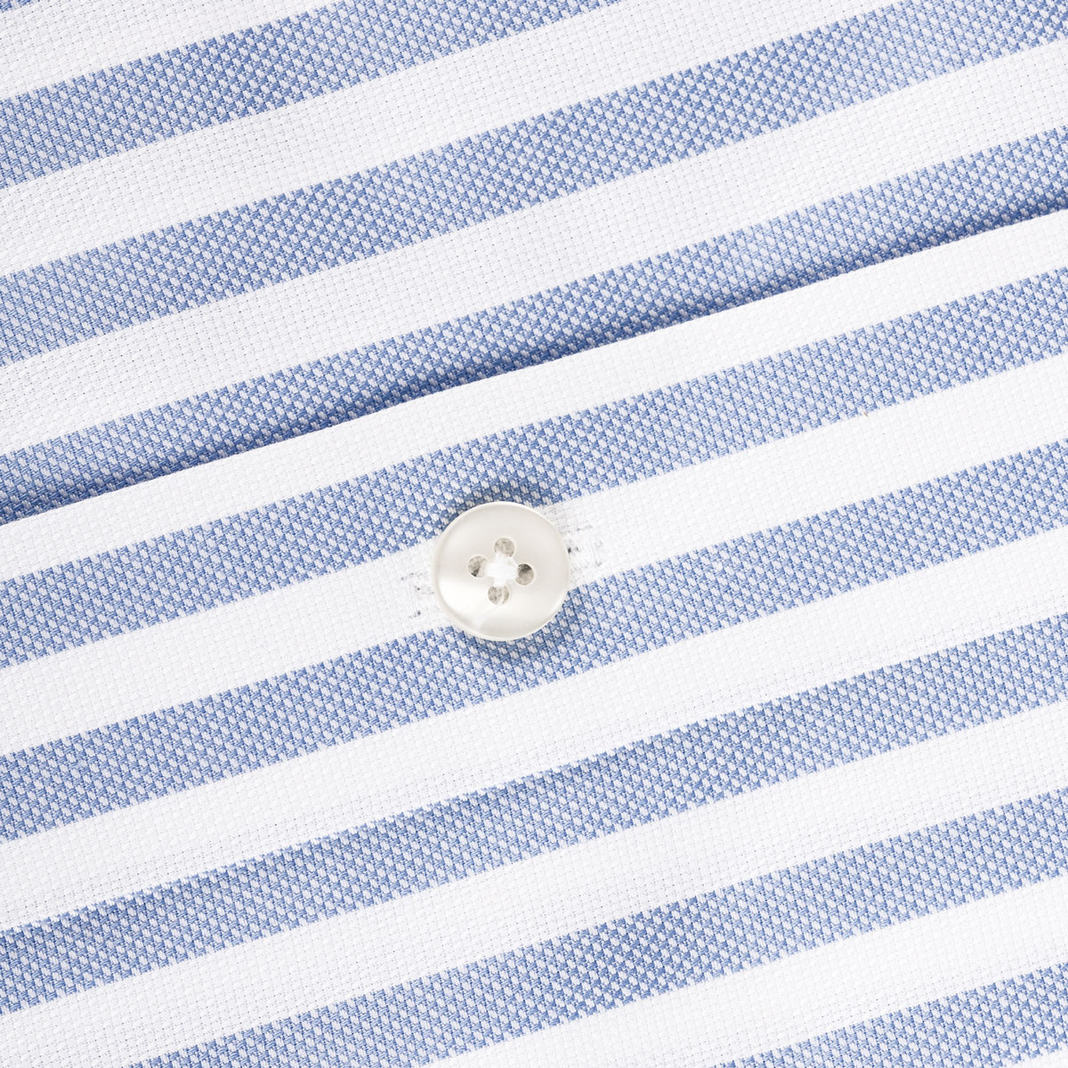 Modern Fit Hemd mit Streifen in hellblau weiß
