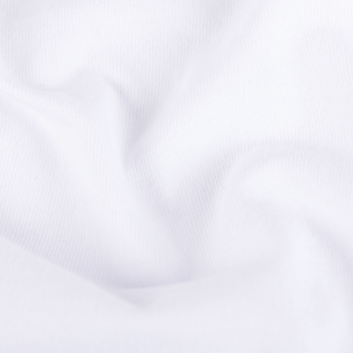 Longsleeve aus Baumwolle in weiß