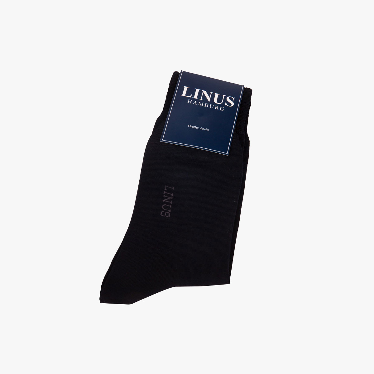 Einzelpaar Socken dunkelblau Packung Einzelpaar Socken in dunkelblau verpackt