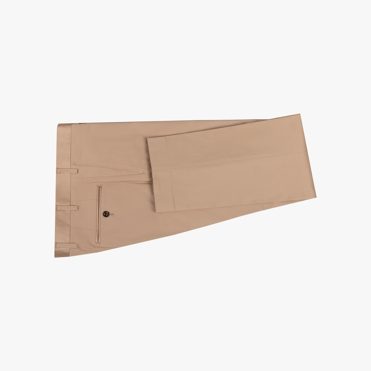 Baukastenanzug aus Baumwolle/Elasthan in beige