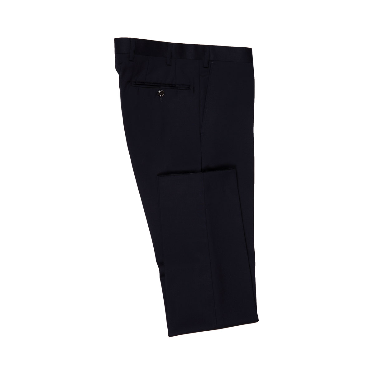 Gefaltete Hose aus hochwertiger Wolle Hose aus hochwertiger Wolle, gefaltet