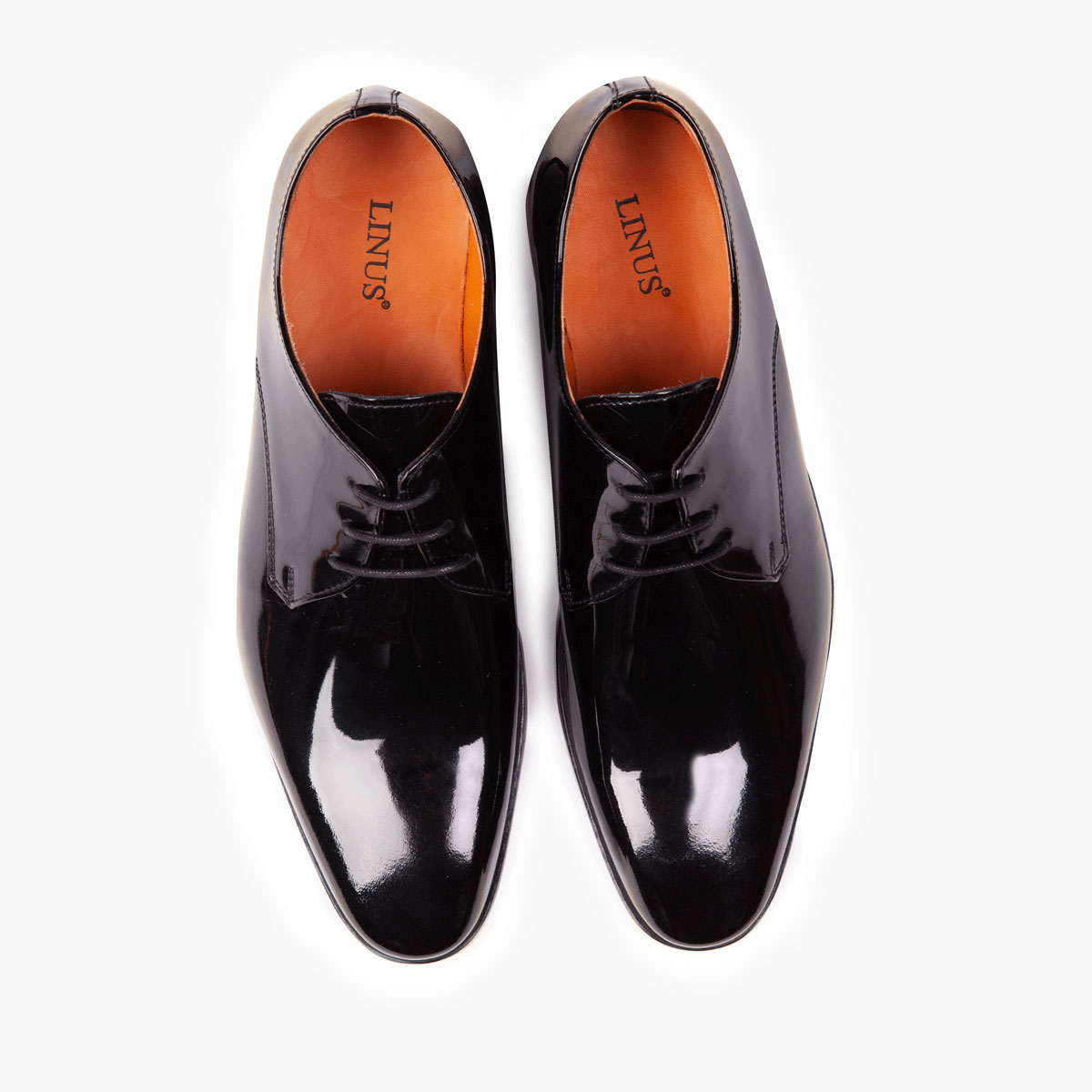 Festlicher Smoking Schuh in schwarz Festlicher schwarzer Smoking Schuh