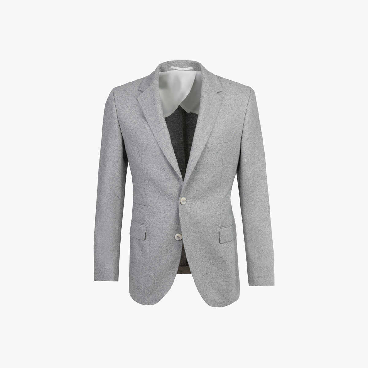 Hellgrauer Slim Fit Anzug Pesaro