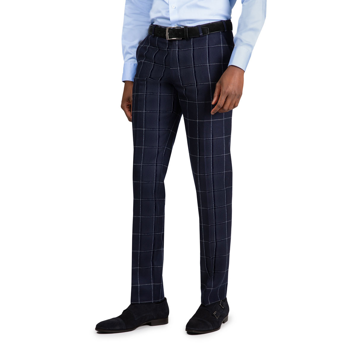 Herrenhose mit Eingrifftaschen in französischer Form Feine Herrenhose mit Eingrifftaschen in französischer Form
