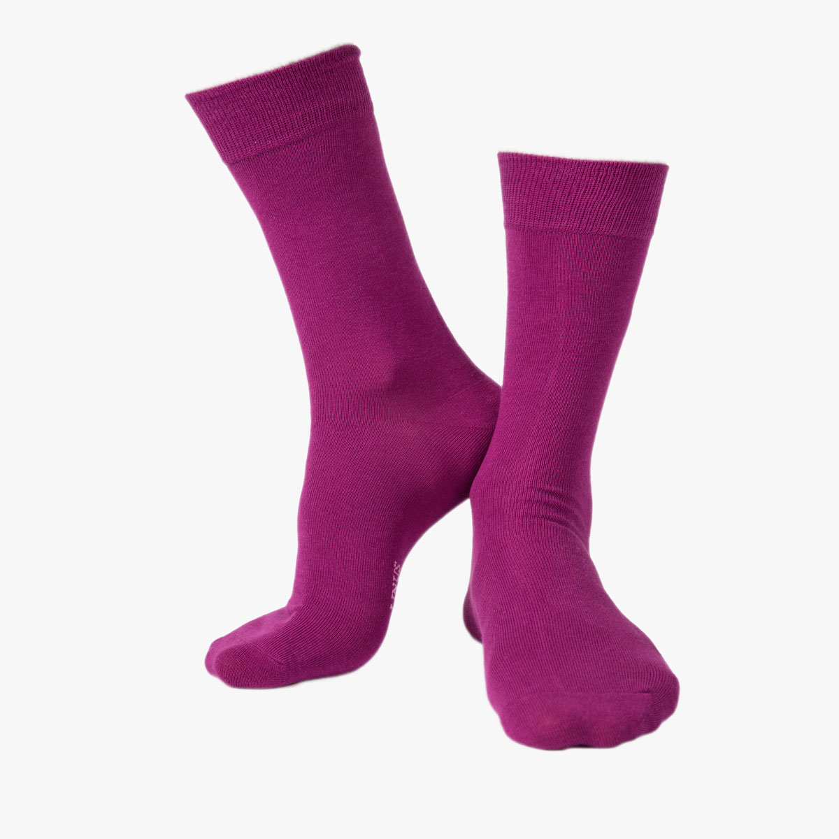 Socken uni lila Socken in uni lila