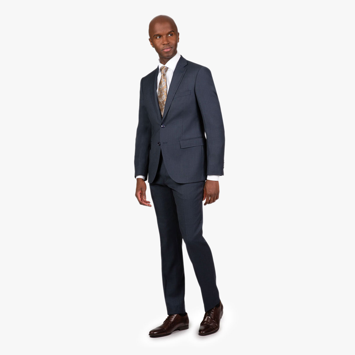 Elegant-moderner Anzug für Herren mit Struktur Elegant-moderner Herren-Anzug mit Struktur