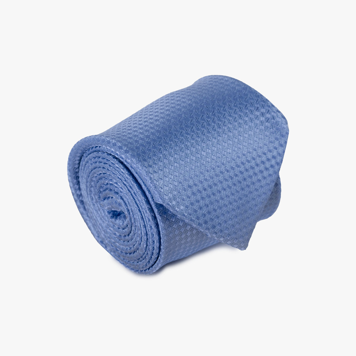 Krawatte mit Struktur in hellblau