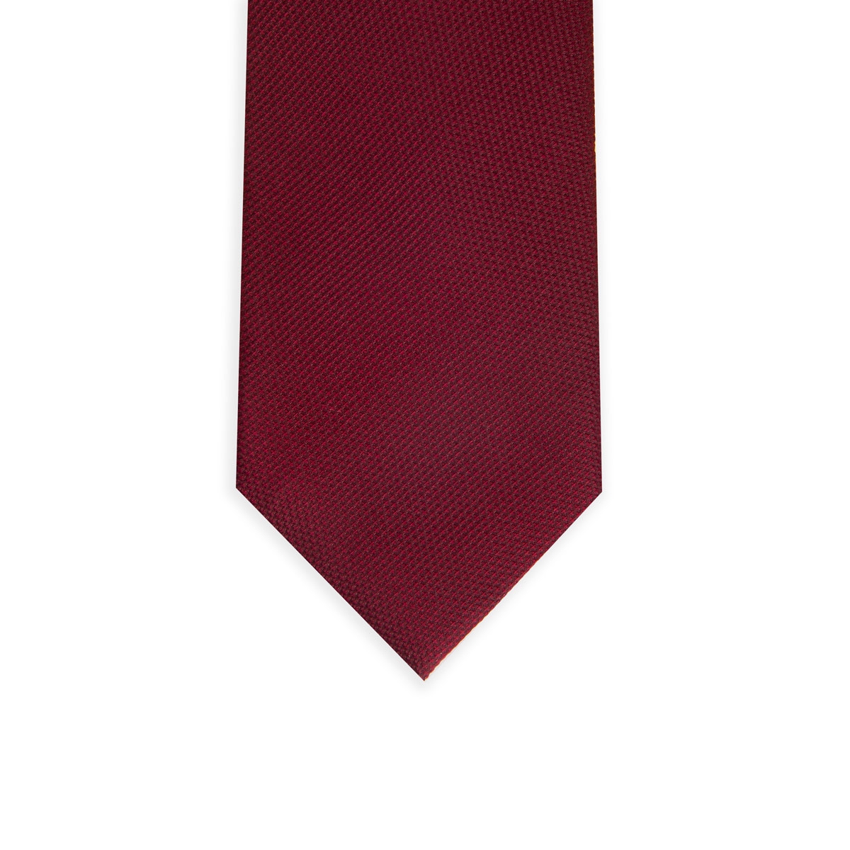 Krawatte glatt in uni dunkelrot