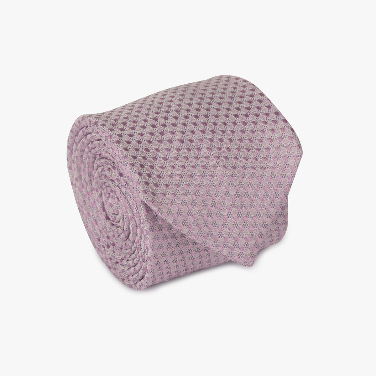 Krawatte mit Punkten in rosa