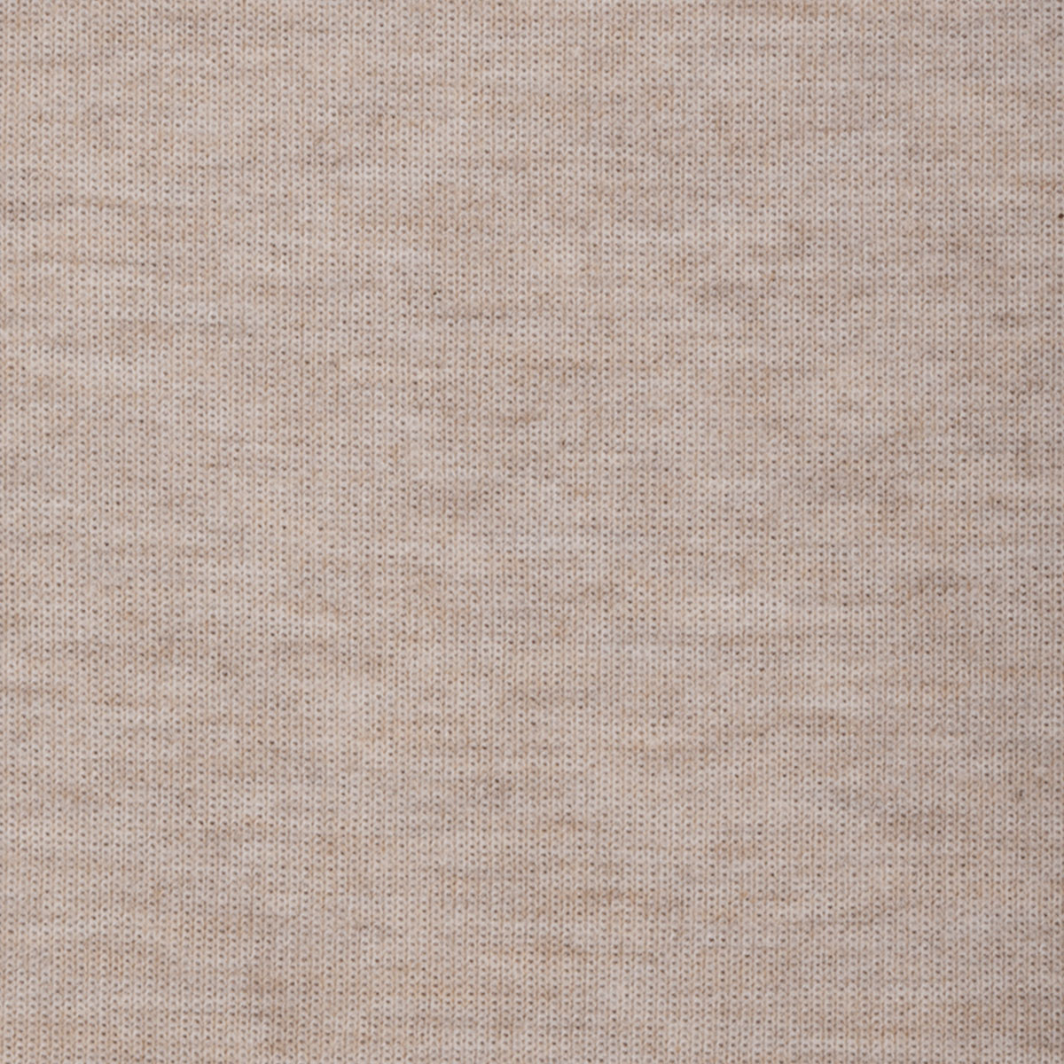 Beige melierter Stoff aus Baumwoll-Polyester-Mischung