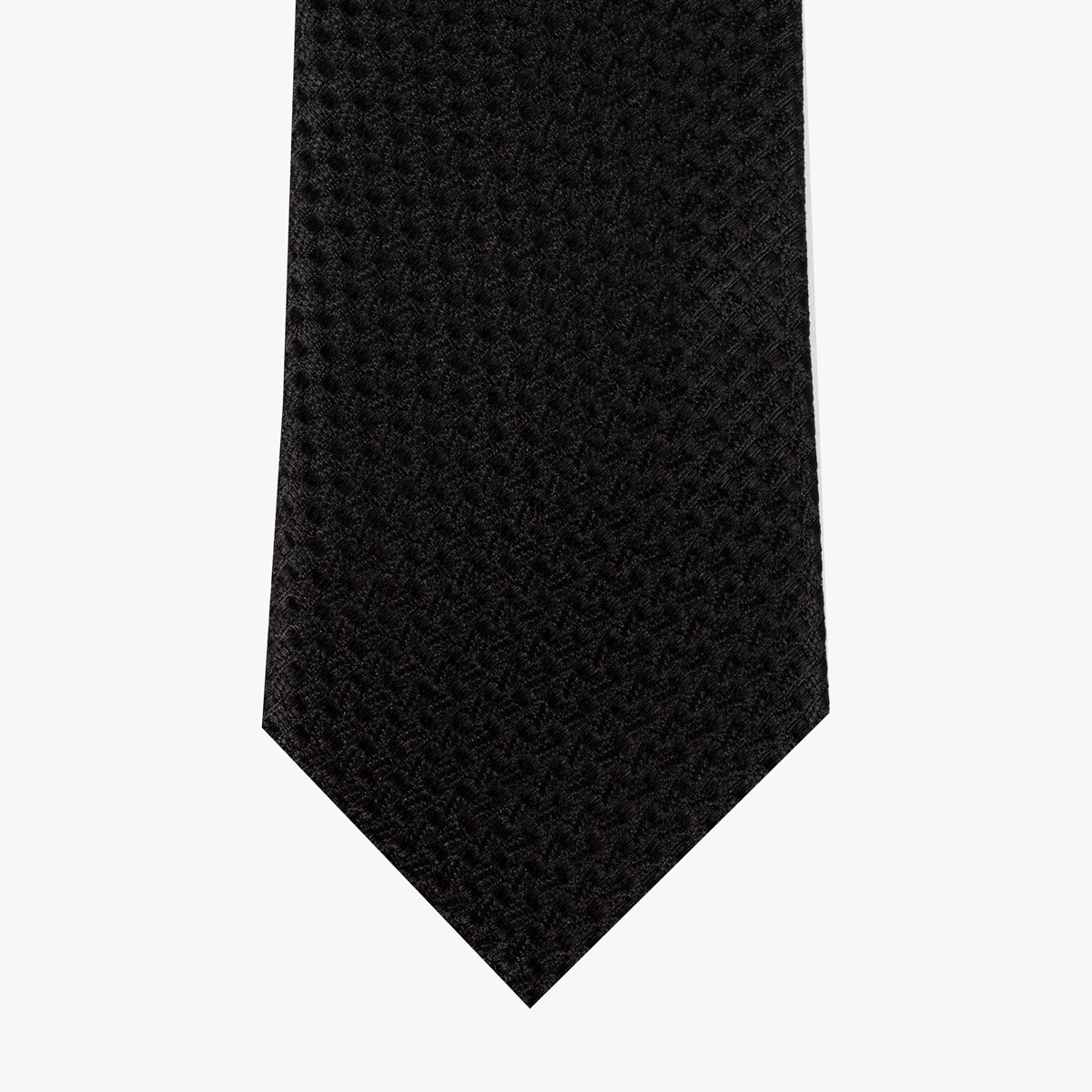 Krawatte mit Muster und Struktur in blau - Slim