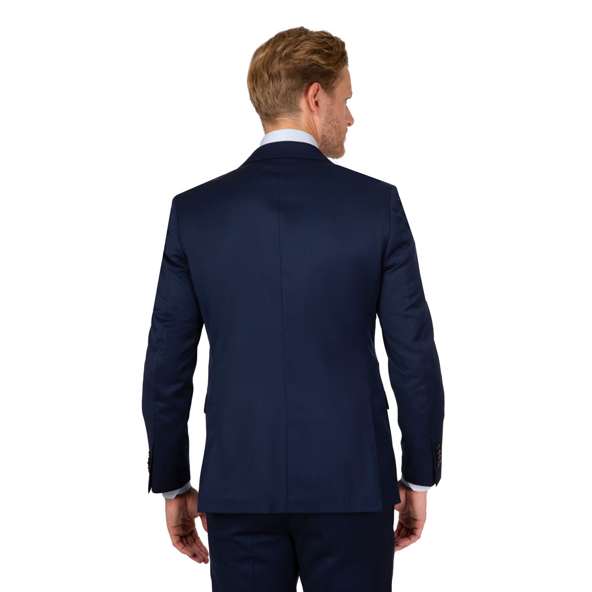 Slim Fit Sakko in dunkelblau Körperbetontes Sakko in dunkelblau