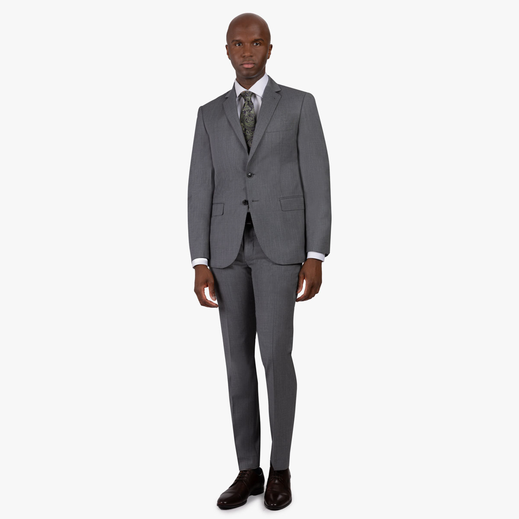 Baukastenanzug Prato in Grau  Baukastenanzug Prato in Grau