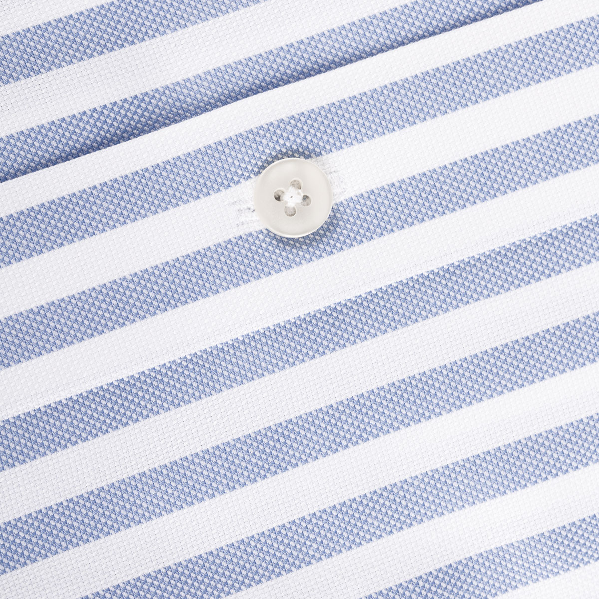 Slim Fit Hemd mit Streifen in hellblau weiß