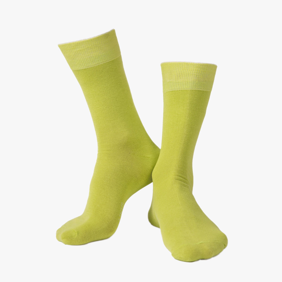 Socken in uni gelb