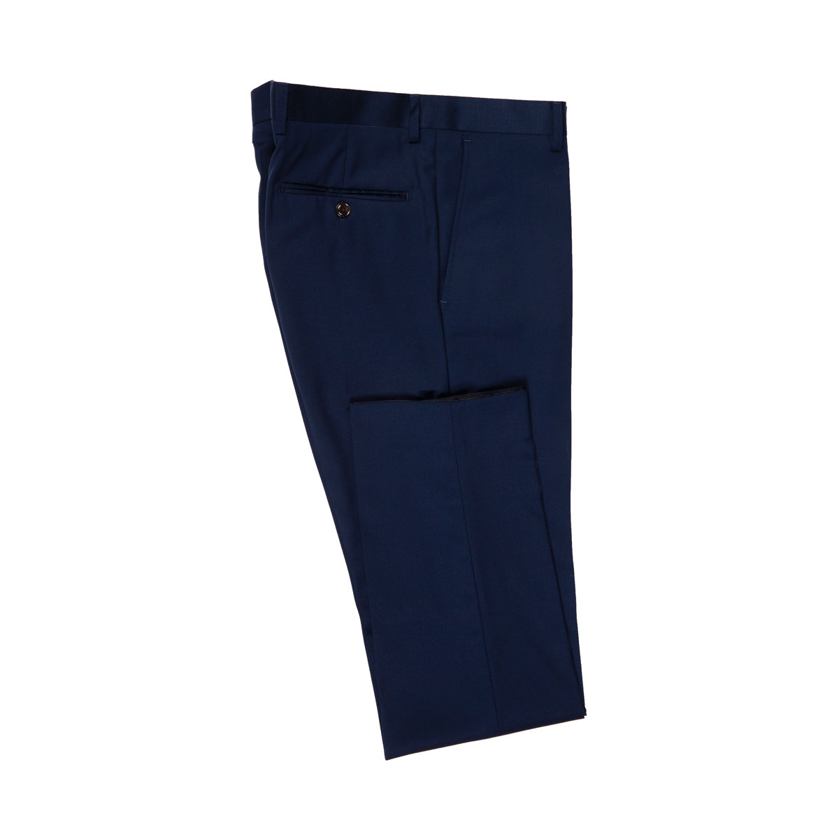 Gefaltete Tuchhose mit Gürtelschlaufen Gefaltete Tuchhose mit Gürtelschlaufen