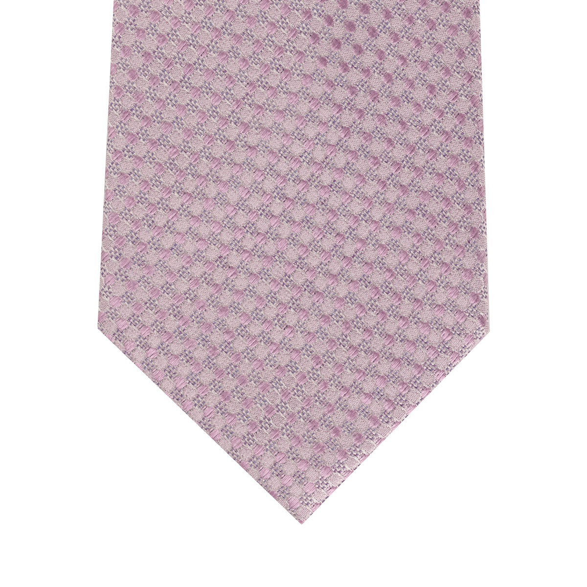 Krawatte mit Punkten in rosa