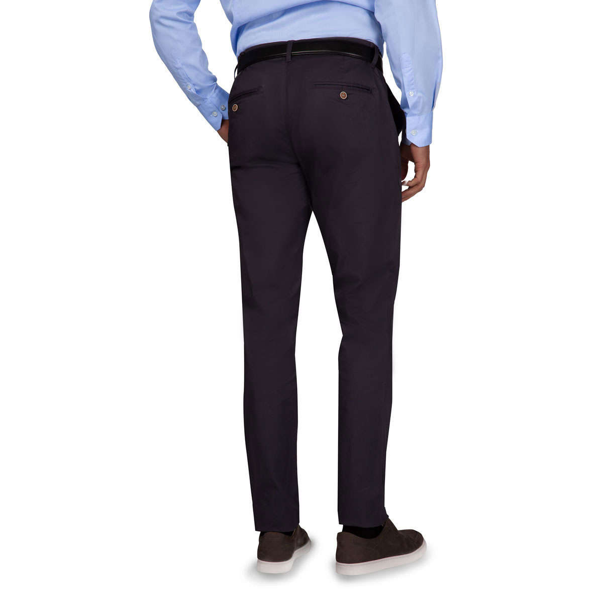 Zeitlose Chino in dunkelgrau