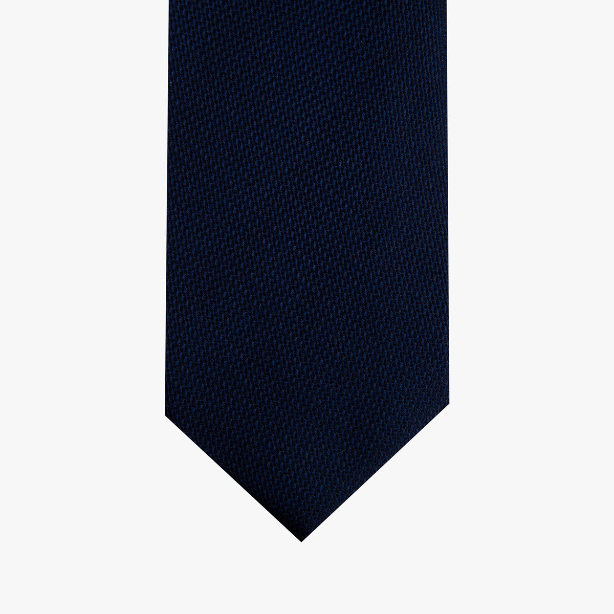 Krawatte glatt mit Struktur in blau