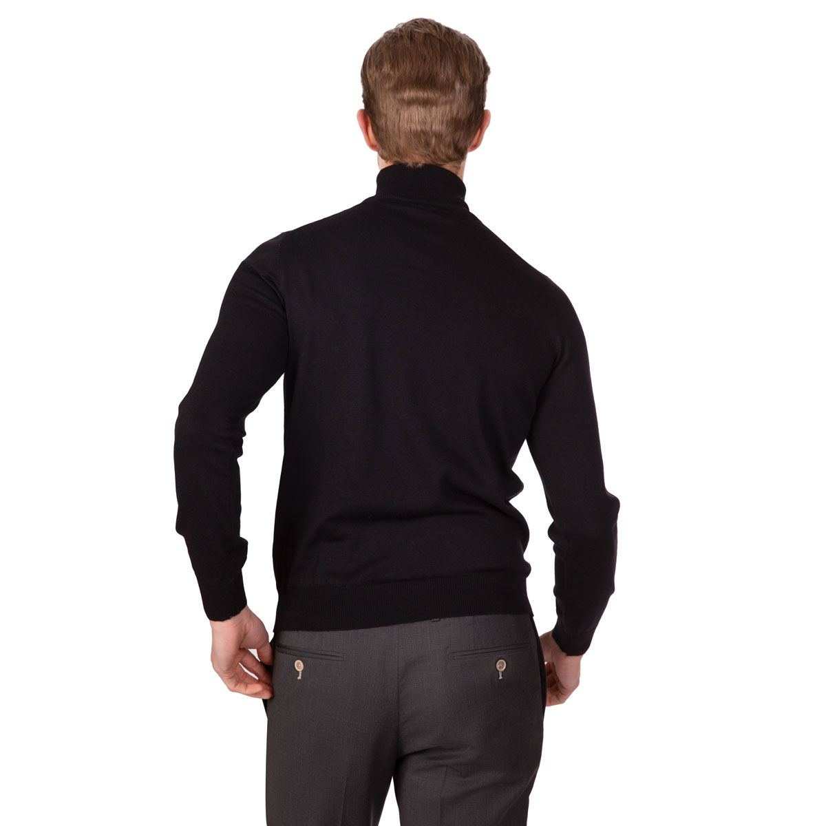 Slim Fit Pullover mit Rollkragen Pullover Slim Fit mit Rollkragen